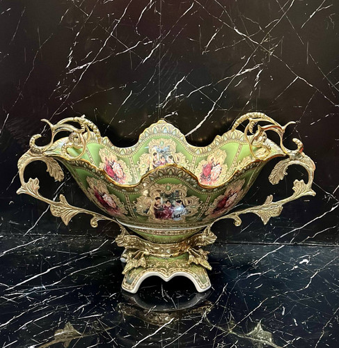 کشکول سبز وارداتی دسته برنز