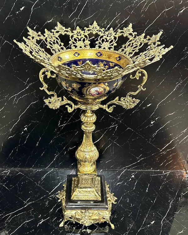 کاسه کنار سالنی پایه ساعتی